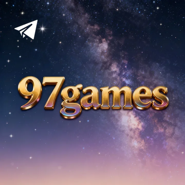 Canal oficial da 97games no Telegram